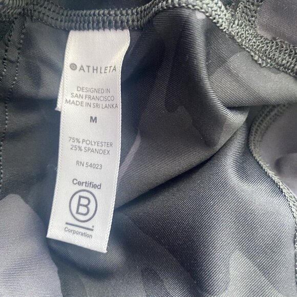 Athleta Ultimate Stash Pocket Camo 7/8 Tight SuperSonic Leggings - Picture 6 of 7